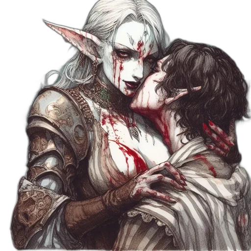fantasy art, watercolor, concept art, pixel art transparent PNG cut-out
