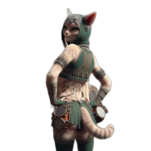 staff, animal, mask, creature transparent PNG cut-out