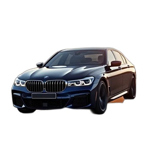 car, 3d render, photorealistic, bmw transparent PNG cut-out