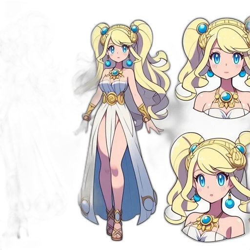 concept art, anime, fantasy art, pixel art transparent PNG cut-out