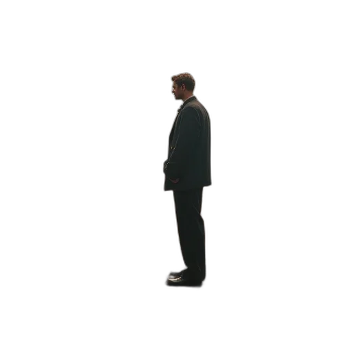 staff, jacket, robot, face transparent PNG cut-out