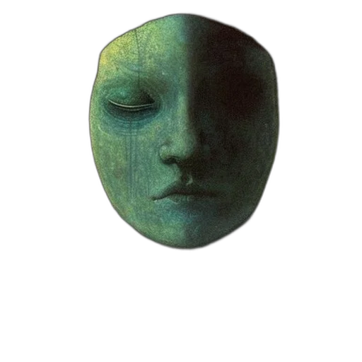 mask, face, creature, robot transparent PNG cut-out