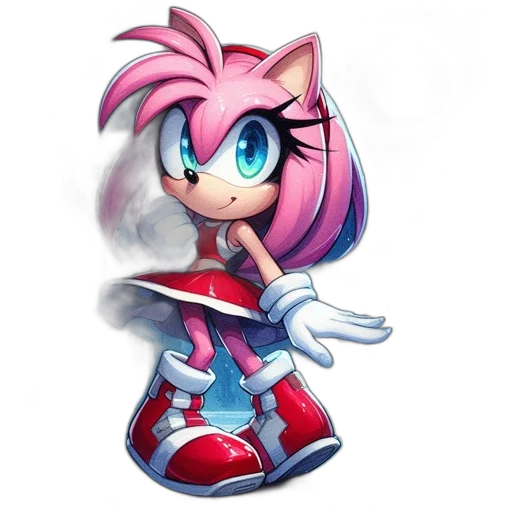 staff, concept art, 3d render, pixel art transparent PNG cut-out
