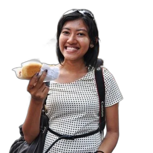 food, staff, face, dress transparent PNG cut-out