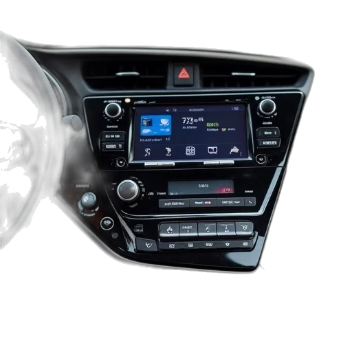 car, radio, dvd, player transparent PNG cut-out