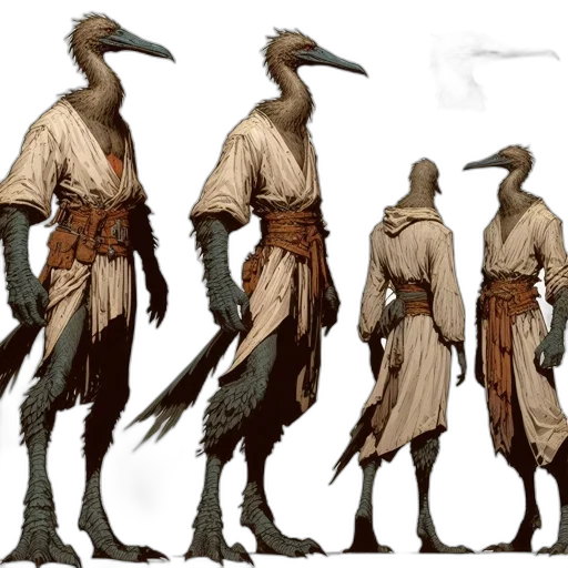 creature, staff, concept art, fantasy art transparent PNG cut-out