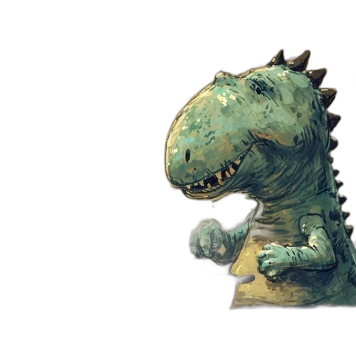 dragon, creature, animal, staff transparent PNG cut-out
