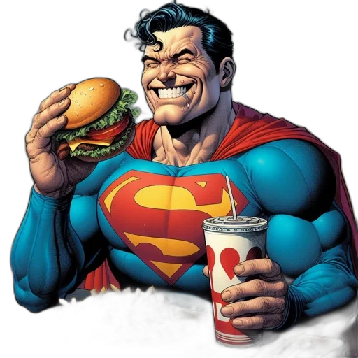 food, comic book art, concept art, cartoon transparent PNG cut-out