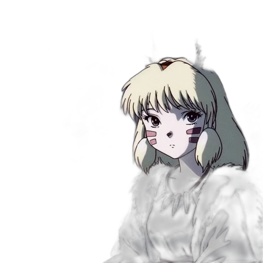mask, creature, face, hair transparent PNG cut-out