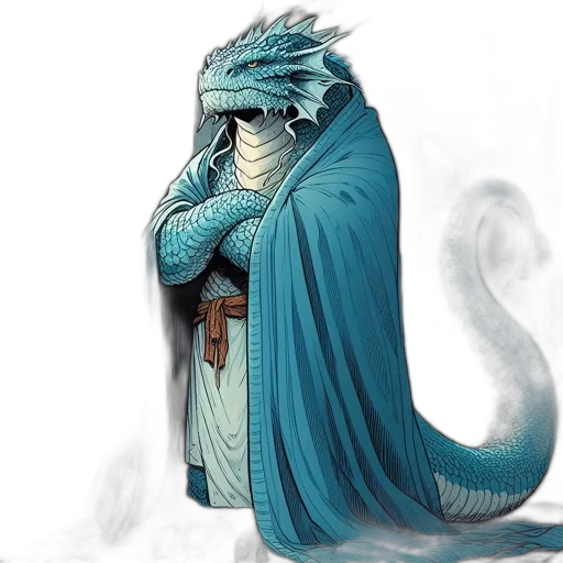 dragon, staff, creature, mask transparent PNG cut-out