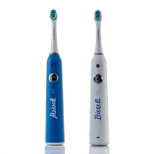 staff, two, electric, toothbrushes transparent PNG cut-out