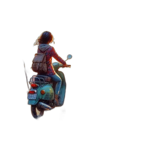 jacket, car, robot, weapon transparent PNG cut-out