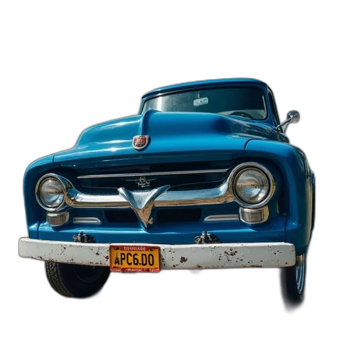 car, 3d render, photorealistic, ford transparent PNG cut-out