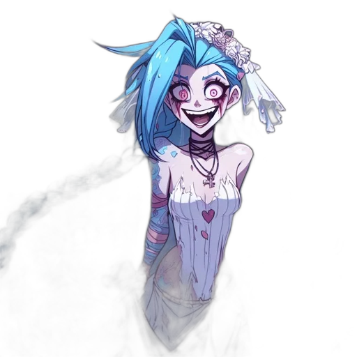 dress, mask, staff, creature transparent PNG cut-out