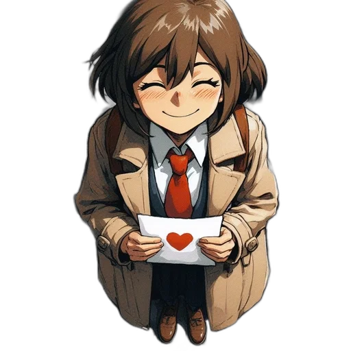 jacket, robot, staff, face transparent PNG cut-out