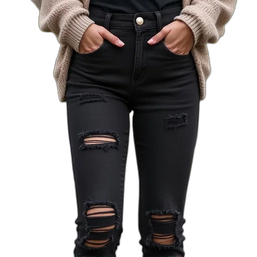 jacket, 3d render, dark, monochrome transparent PNG cut-out