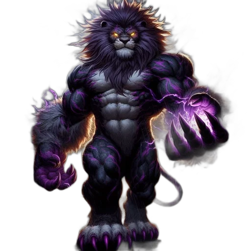 creature, fantasy art, concept art, pixel art transparent PNG cut-out