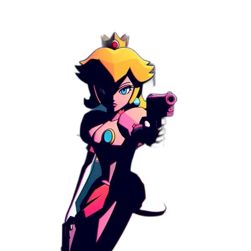crown, weapon, staff, dress transparent PNG cut-out