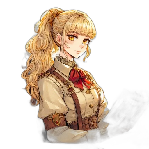 staff, fantasy art, pixel art, anime transparent PNG cut-out