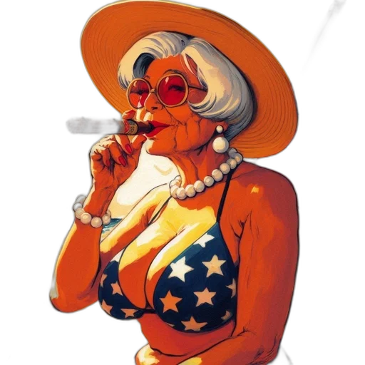 dress, hat, staff, concept art transparent PNG cut-out