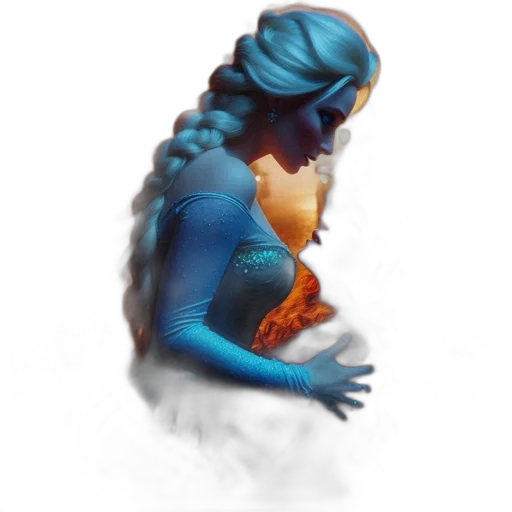 dress, dragon, jewelry, mask transparent PNG cut-out