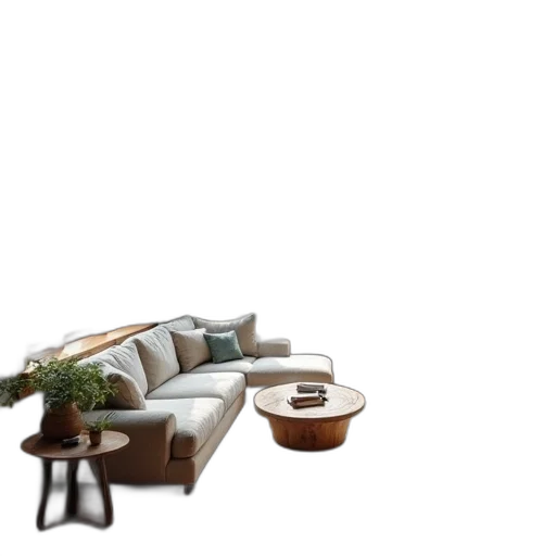 furniture, 3d render, photorealistic, concept art transparent PNG cut-out