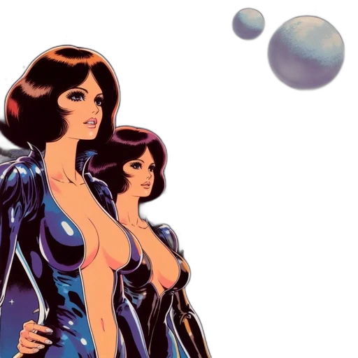 comic book art, concept art, fantasy art, pixel art transparent PNG cut-out