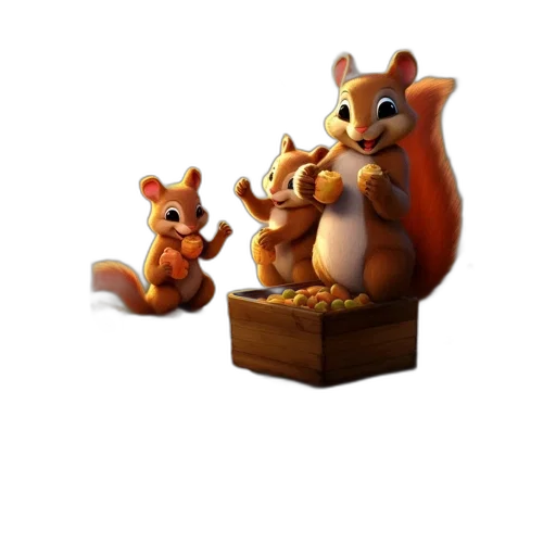 staff, dragon, animal, 3d render transparent PNG cut-out