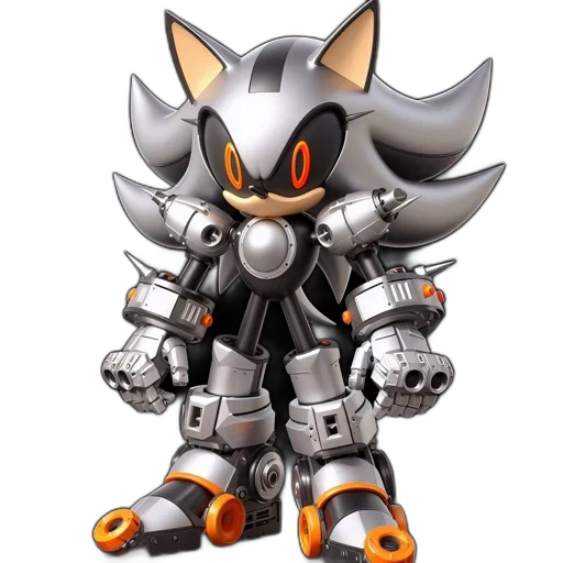 robot, weapon, animal, 3d render transparent PNG cut-out