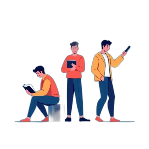 jacket, staff, concept art, cartoon transparent PNG cut-out
