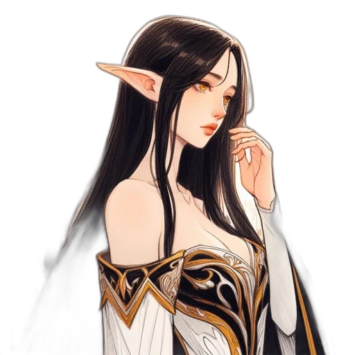 dress, dragon, staff, mask transparent PNG cut-out