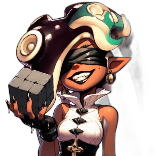 weapon, staff, mask, hat transparent PNG cut-out