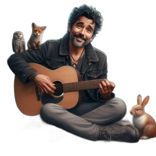 animal, concept art, photorealistic, cartoon transparent PNG cut-out