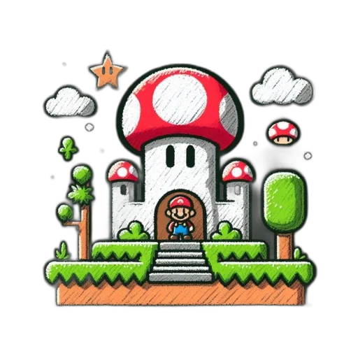 hat, pixel art, concept art, fantasy art transparent PNG cut-out