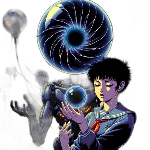 umbrella, robot, staff, weapon transparent PNG cut-out