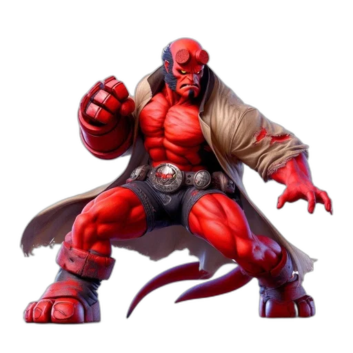 concept art, fantasy art, comic book art, 3d render transparent PNG cut-out