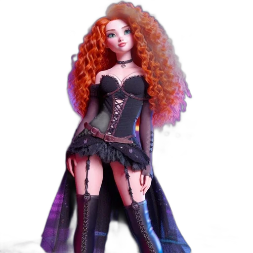 dress, 3d render, concept art, fantasy art transparent PNG cut-out