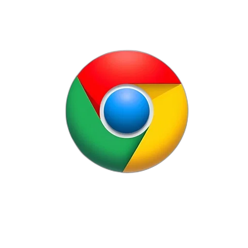 3d render, chrome, page, browser transparent PNG cut-out