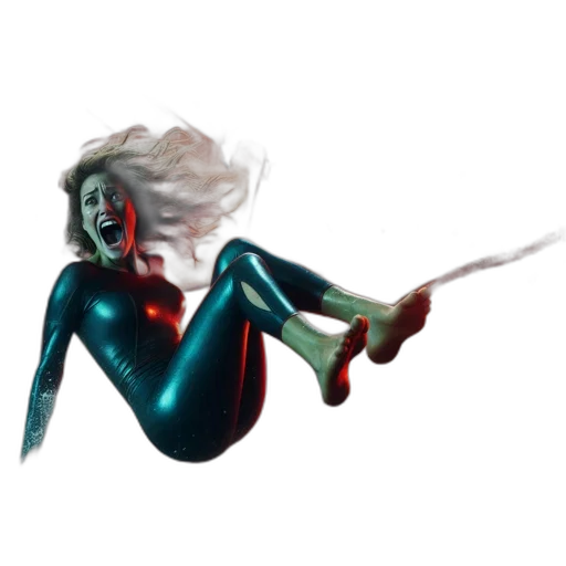 hair, creature, robot, concept art transparent PNG cut-out