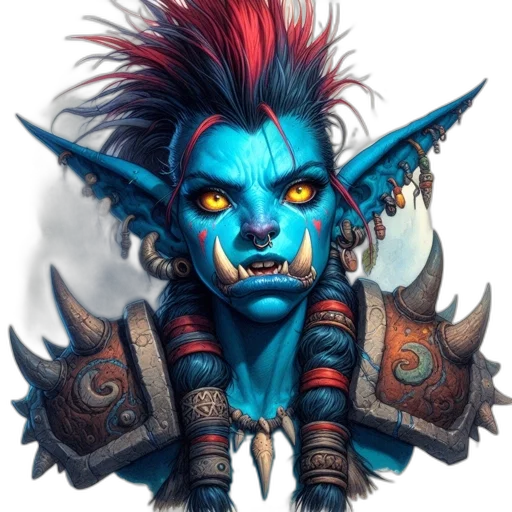 face, staff, fantasy art, concept art transparent PNG cut-out