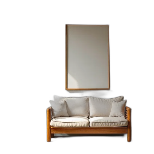 furniture, crown, staff, 3d render transparent PNG cut-out