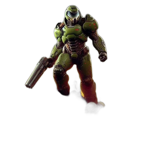 robot, weapon, creature, staff transparent PNG cut-out
