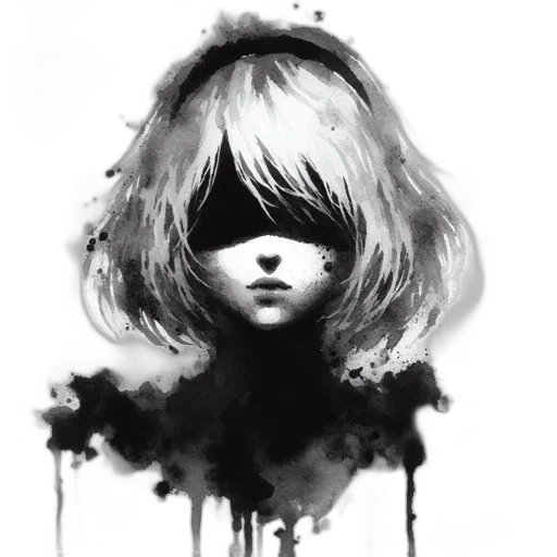face, hair, mask, photorealistic transparent PNG cut-out