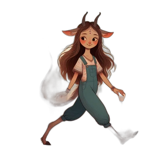 dragon, creature, staff, dress transparent PNG cut-out