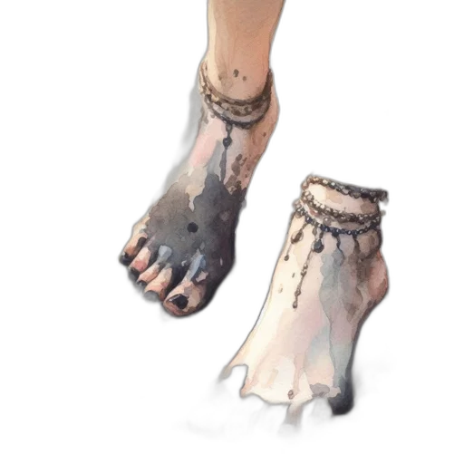 shoes, jewelry, creature, mask transparent PNG cut-out