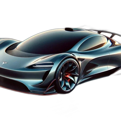 car, 3d render, concept art, photorealistic transparent PNG cut-out