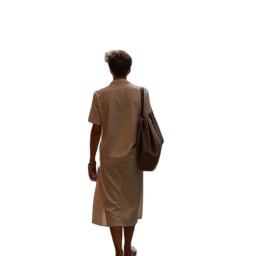 dress, staff, jacket, umbrella transparent PNG cut-out