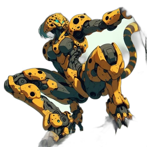 robot, weapon, animal, dragon transparent PNG cut-out