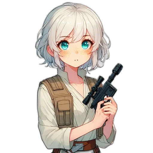 weapon, staff, anime, pixel art transparent PNG cut-out