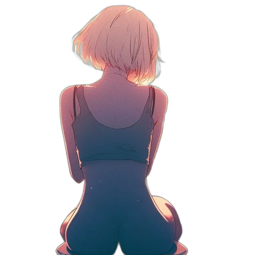 dress, jacket, robot, creature transparent PNG cut-out